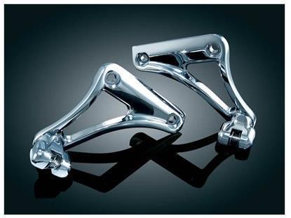 Kuryakyn underseat peg mounts - chrome  4344