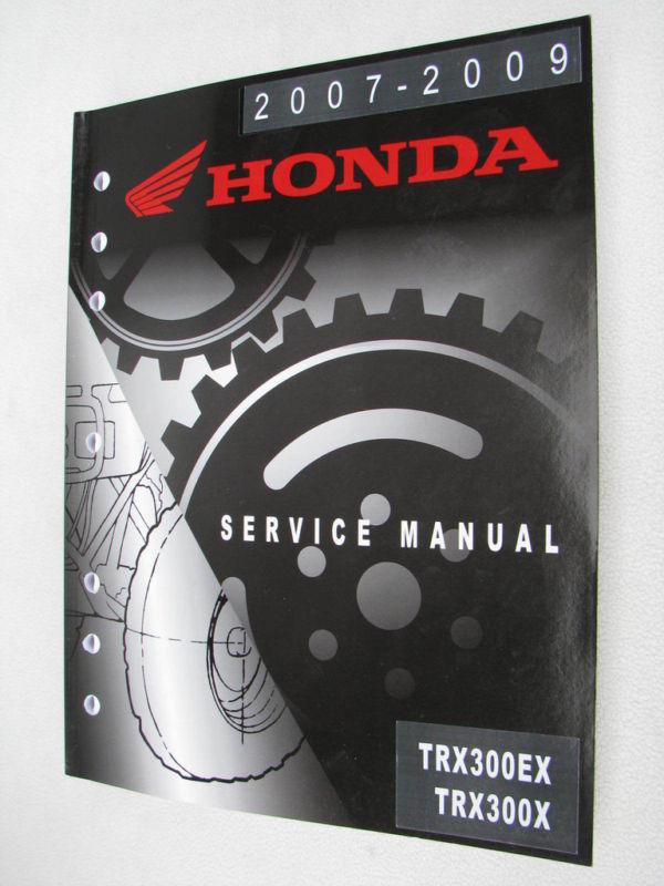 Honda genuine shop service manual trx300 trx 300 ex x