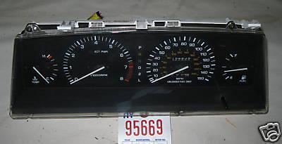 Lexus 91 es 250/es250 instrument cluster/gauge 1991 gauges speedometer