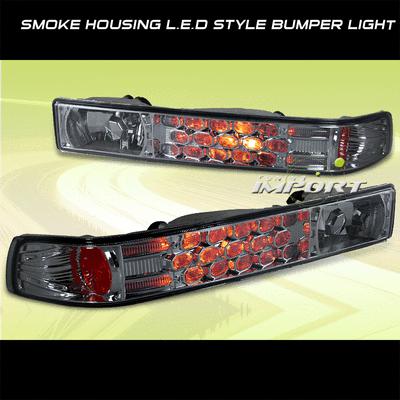 98-04 00 02 chevy blazer led style bumper signal lights