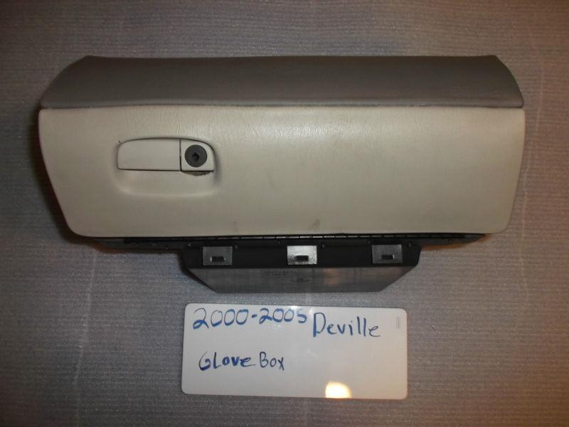 00 01 02 03 04 05 cadillac deville dhs dts glovebox glove box assembly door tan