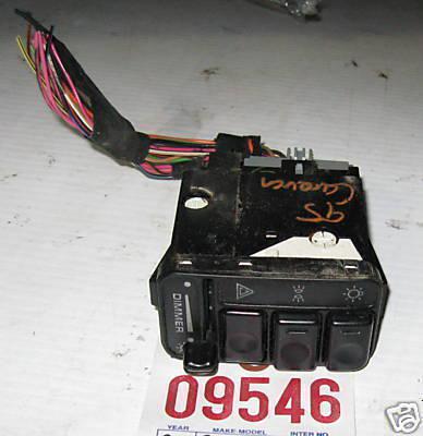 Dodge 95 caravan headlight head lamp light switch 1995