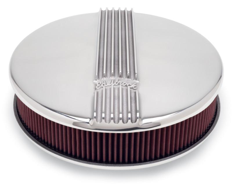 Edelbrock 4117 classic series; air cleaner