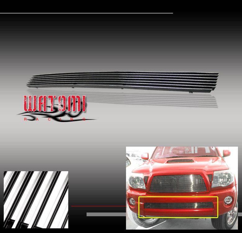 05-11 toyota tacoma pickup truck front bumper lower billet grille grill insert