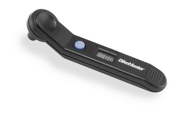 Bikemaster digital tire pressure gauge 0-100 psi black