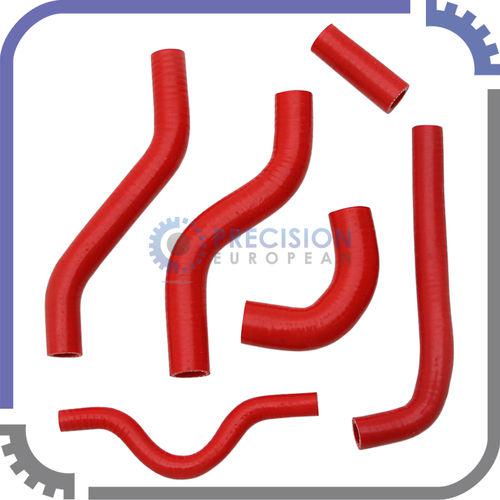 07-08 kawasaki kxf250 kx250f radiator silicone hose coolant coupling kit - red