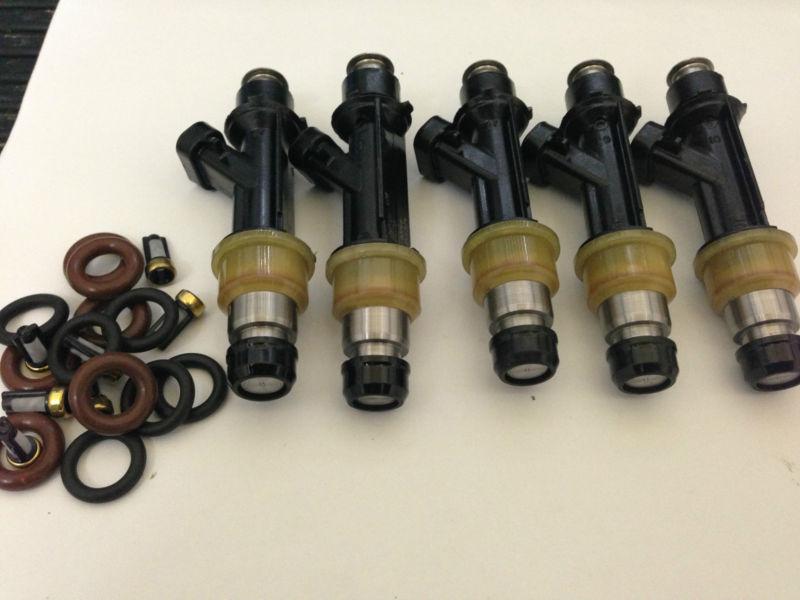 04-07 chevrolet colorado canyon envoy 2.8-3.5-4.2 fuel  injectors set 25345324 