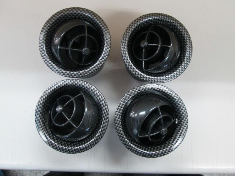 [g2513] jdm:mazda:roadstar:nb8c:carbo​n look air vent x2set