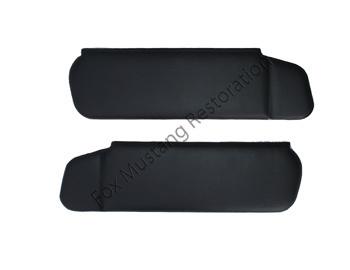 83 84 85 86 87 89 91 mustang conv black sun visor set