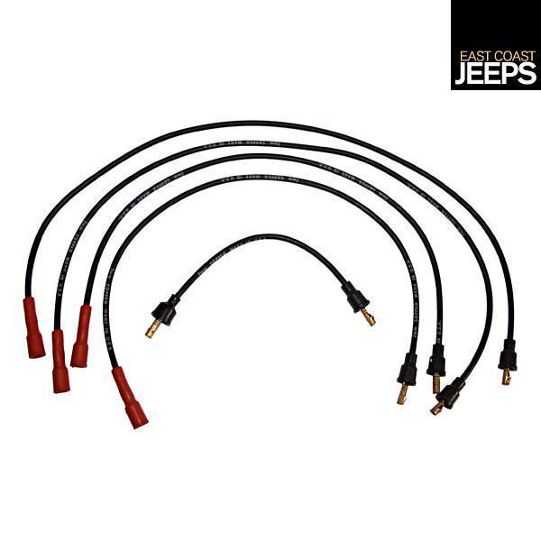 17245.02 omix-ada ignition wire set 134ci, 52-71 jeep cj models, by omix-ada