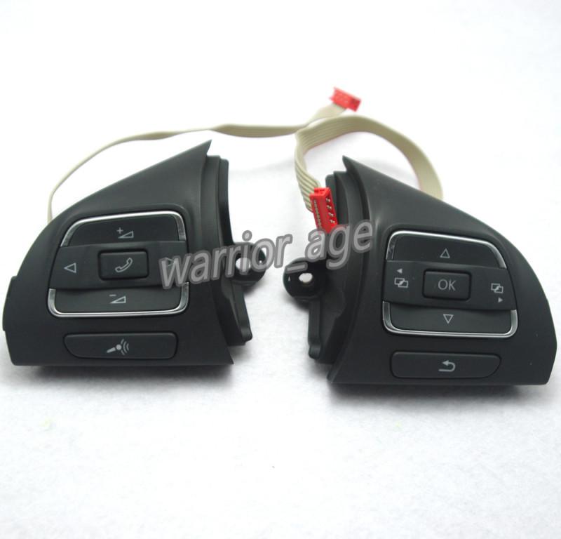 Oem multi-function steering wheel button switche mfd for vw 5c0959537a 5c0959538