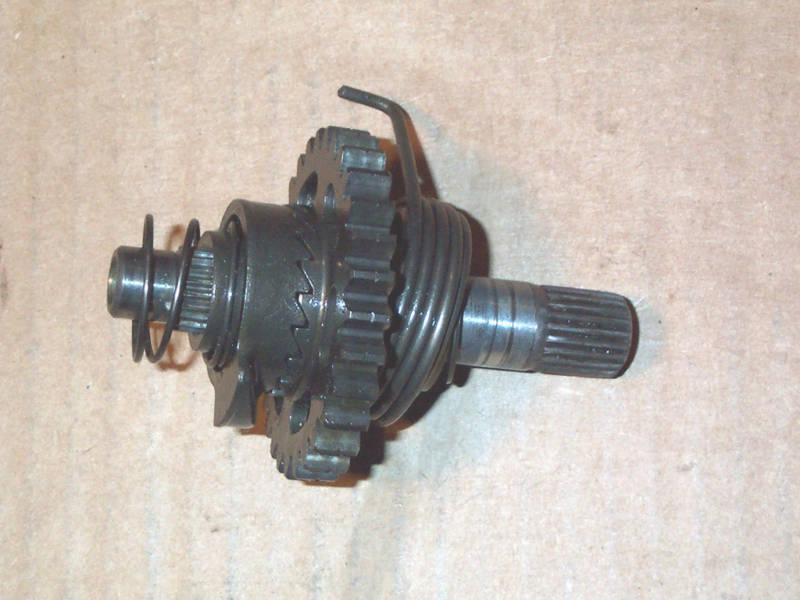 1990 honda cr125 kick start ratchet shaft gear cr 125 cr125r 125r nice shape