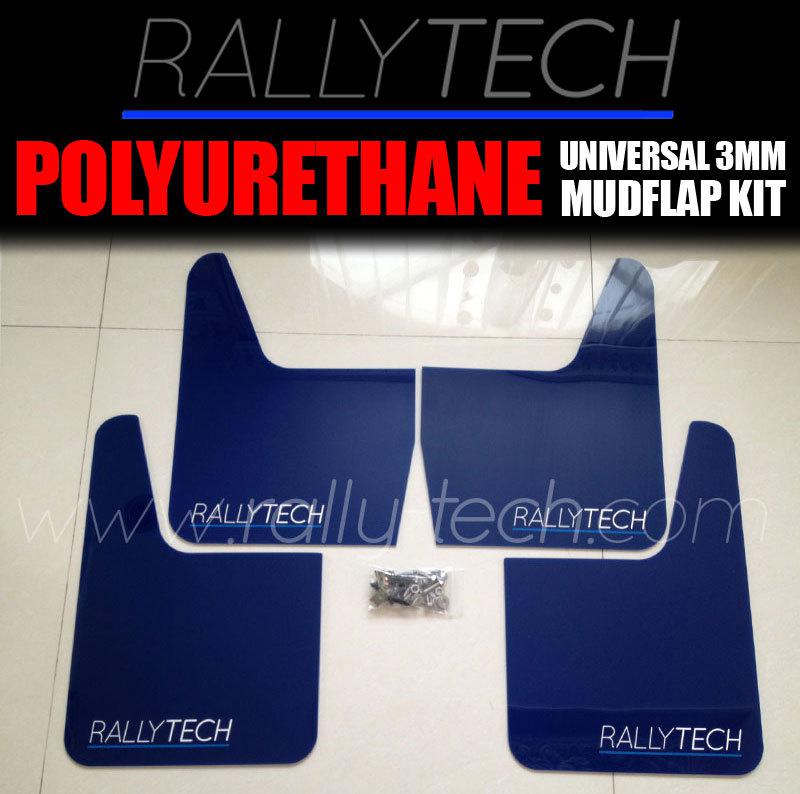 Rallytech universal mudflaps mud flaps urethane honda, mitsubishi, ford, suzuki