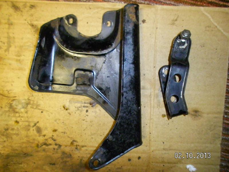 Kawasaki 1975 ke 125 chain guard guards  gards  metal part parts ke 125