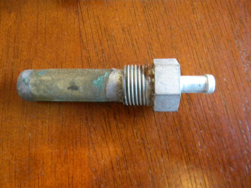 Early sportster nos strainer fitting