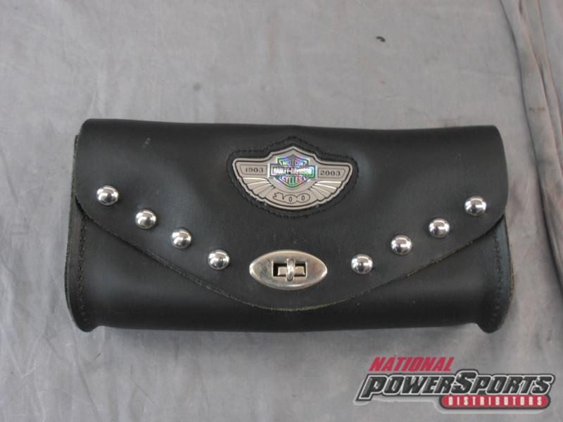 Harley flhrci road king classic windshield pouch luggage pouch 9271323