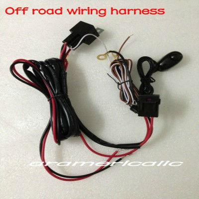 Off road wiring harness +switch relay included fog lamp led work light switch