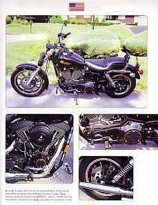 1991 harley davidson fxdb sturgis motorcycle article - must see !!