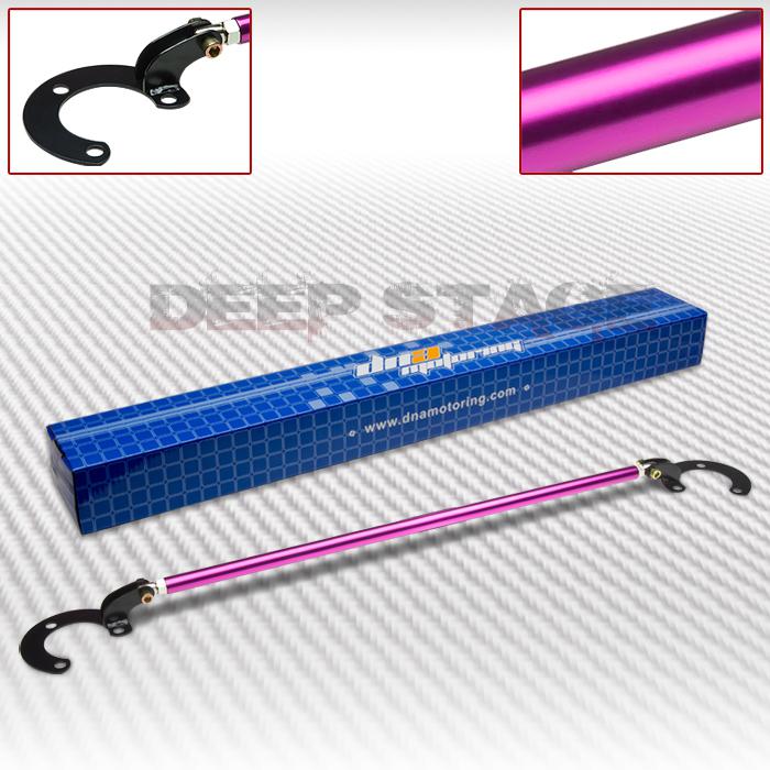 98-02 accord 2/4 dr cg f23/j30 aluminum front upper strut tower bar brace purple