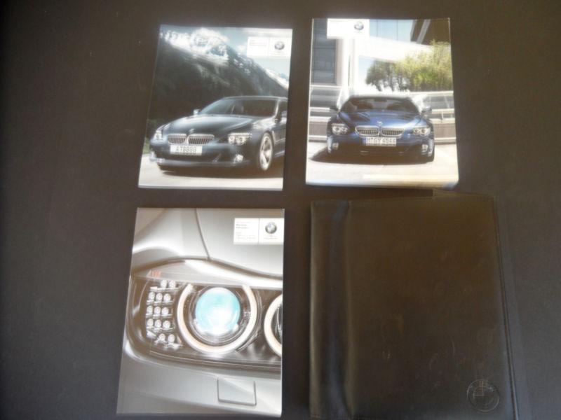 2009 bmw 6-series  oem owners manual--fast free shipping to all 50 states