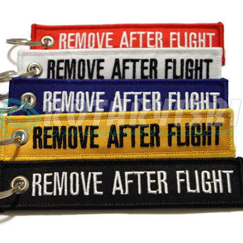 Remove after flight key attendant flag cabin tags luggage tag multi color 5pcs