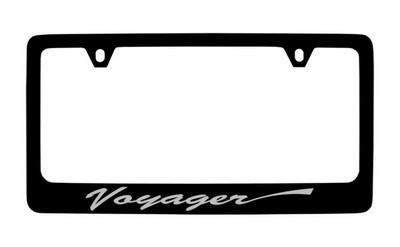 Chrysler genuine license frame factory custom accessory for voyager style 4