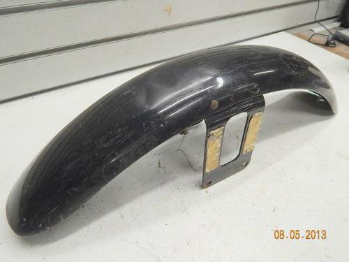 Front fender harley sportster dyna black superglide low rider 883 1200 factory