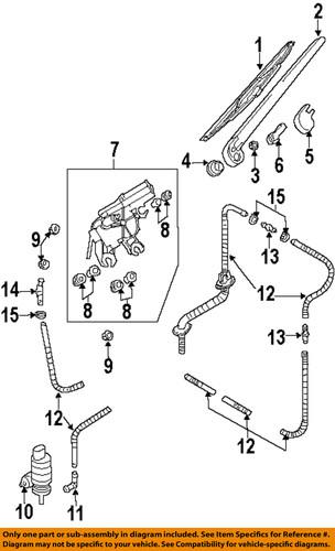 Audi oem 4l0955425 windshield wiper blade/wiper blade