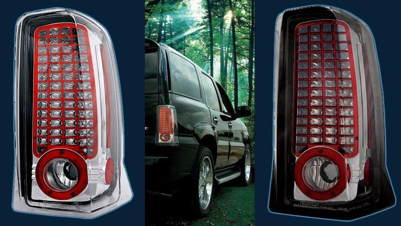 '02-06 cadillac escalade / escalade esv l.e.d. tail lights by ipcw ledt-305