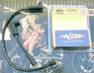 New accel spark plug wires 1985-98 dresser flh r tc