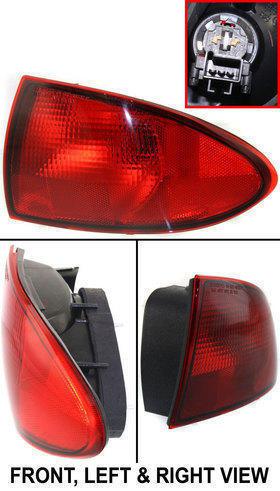 Red lens new tail lamp with bulbs right hand rh passenger side gm2801129c