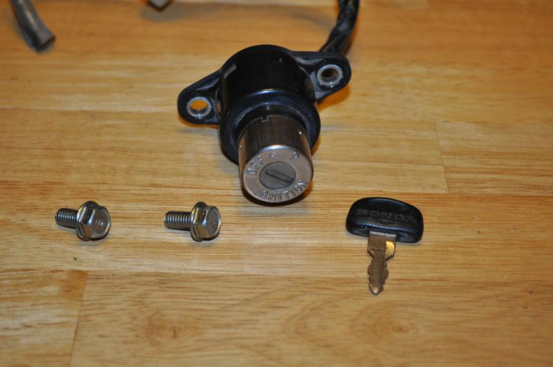 1982 honda ft500 ascot ignition lock cylinder ignition key switch with 1 key