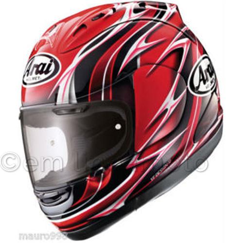 _ helmet arai rx-7 gp randy mamola red xxl