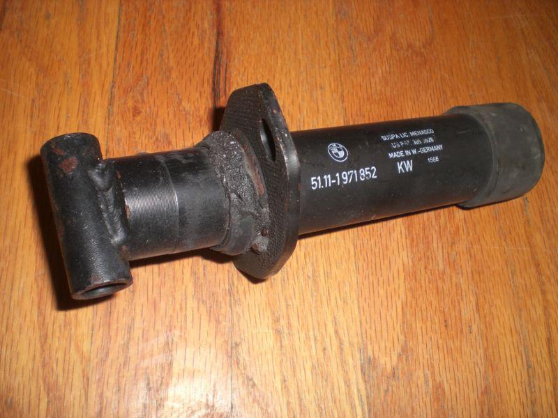 1987-88 bmw e30 front right/passenger short aluminum bumper shock