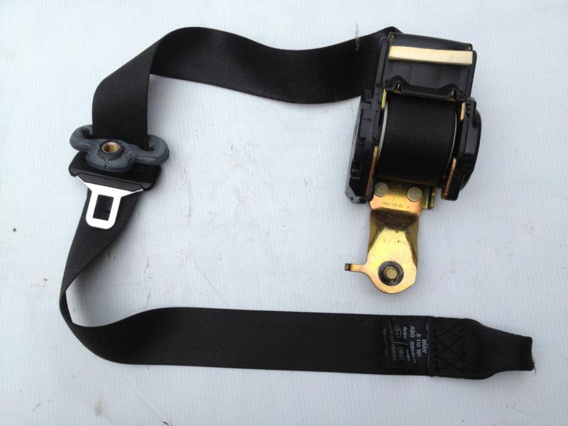 92-99 bmw e36 318 325 323 328 m3 e36 2dr conv coupe front right lh seat belt