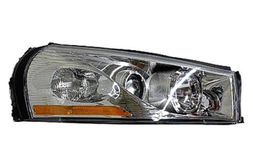 Replace gm2503229 - 03-04 saturn l-series front rh headlight lens housing