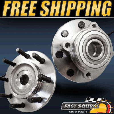 2 new front dodge ram 2500 3500 wheel hub and bearing assembly pair 4x4 f071220