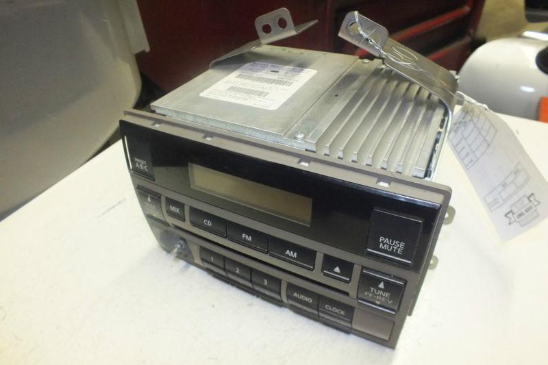 2005 2006 nissan altima cd radio 28185 zb10c oem f