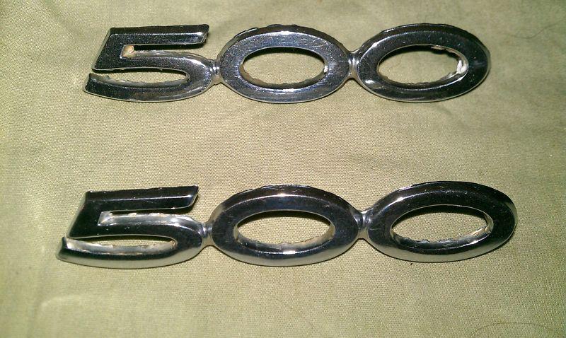 Buy 500 EMBLEM 1968-72 FORD TORINO-FAIRLANE-RANCHERO in Pequot Lakes ...