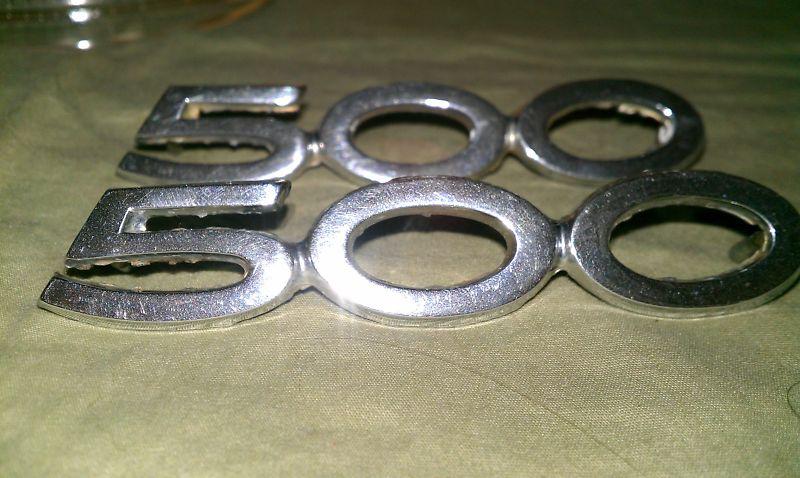 Buy 500 EMBLEM 1968-72 FORD TORINO-FAIRLANE-RANCHERO in Pequot Lakes ...