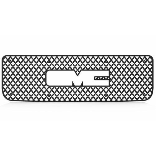 Gmc suburban 94-98 diamond mesh black powdercoat grill insert trim cover