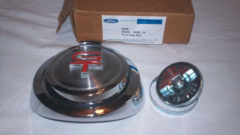 Nos 1968 mustang gt flip gas cap f3zz-9030-a