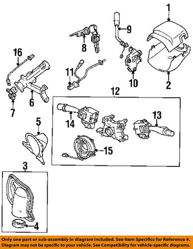 Toyota oem 841400c020 switch, multi-function/combination/combination switch