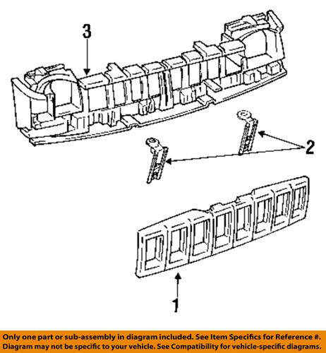 Jeep oem 55054996ab grille-front panel