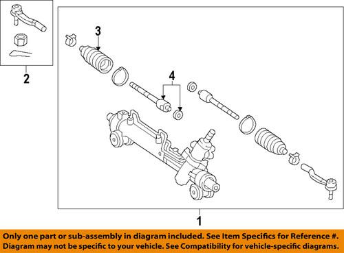 Toyota oem 4504709260 tie rod/steering tie rod end