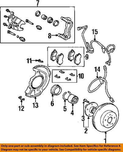 Toyota oem 4772148130 brake caliper bracket/disc brake caliper bracket