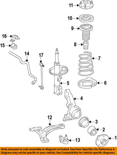 Lexus oem 435020e030 brake-hub