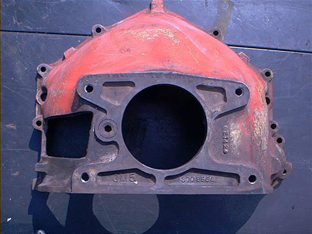 1961-62 chevy 11" cast iron bell housing  # 3779552