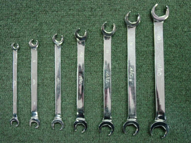 Mac tools 7pc usa fb metric wrench set 7 to 21