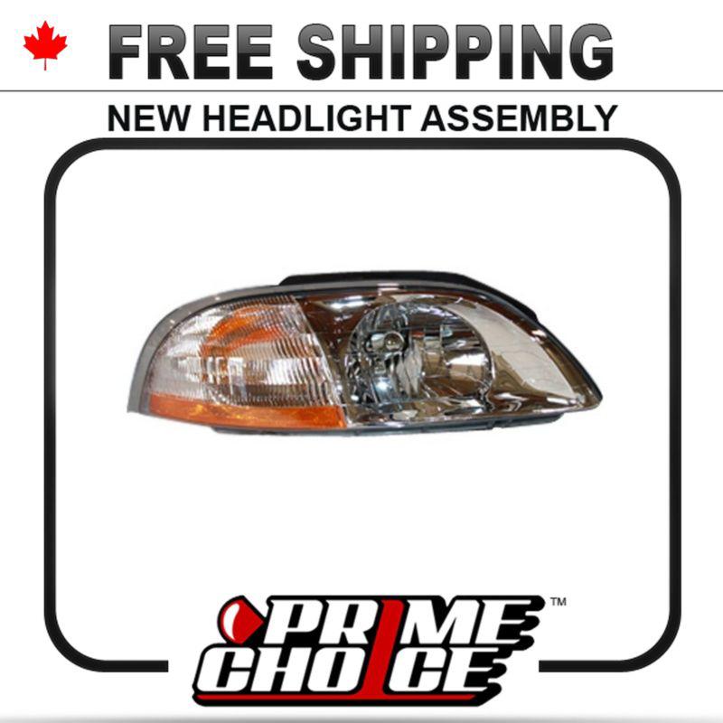 Prime choice new right passenger side headlamp headlight assembly replacement rh